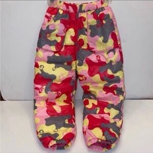 Colorful Kids Camo Pants